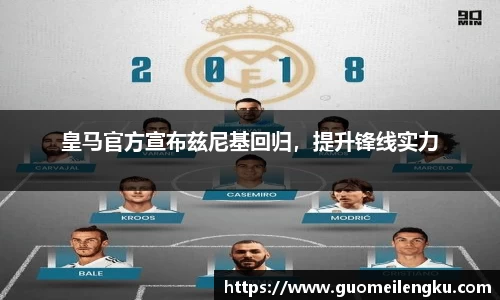 皇马官方宣布兹尼基回归，提升锋线实力